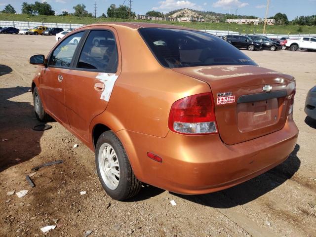 KL1TD52615B394241 - 2005 CHEVROLET AVEO BASE  photo 3