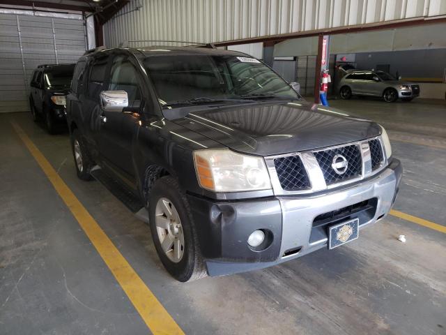 5N1AA08A14N724556 - 2004 NISSAN ARMADA GRAY photo 1