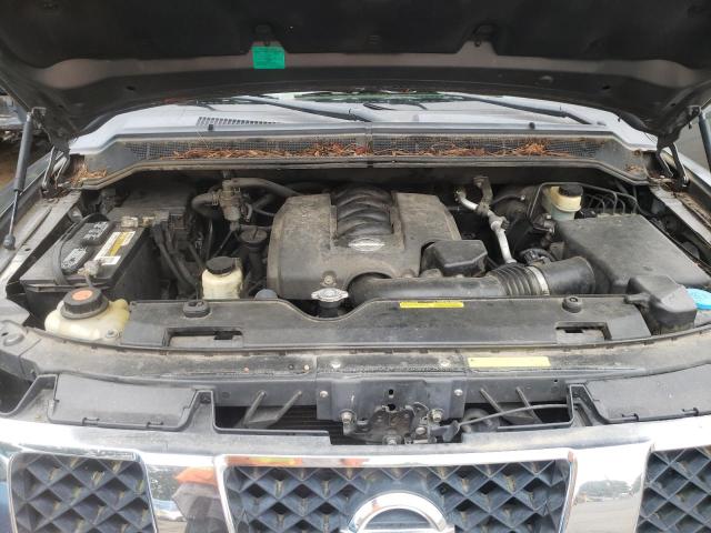 5N1AA08A14N724556 - 2004 NISSAN ARMADA GRAY photo 7