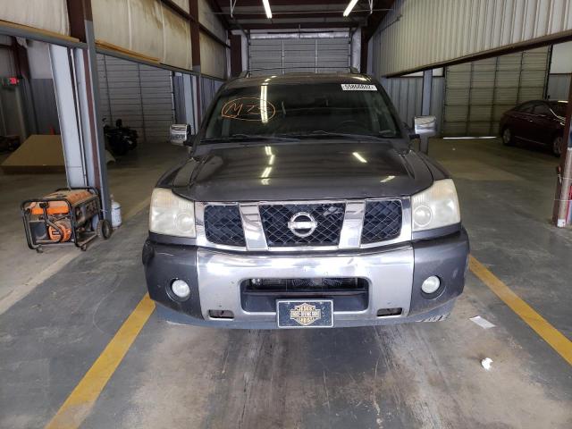 5N1AA08A14N724556 - 2004 NISSAN ARMADA GRAY photo 9