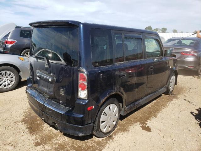 JTLKT324964037202 - 2006 TOYOTA SCION XB 蓝色 照片 4