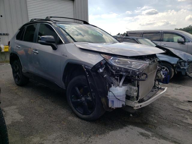 2T3EWRFV0KW037317 - 2019 TOYOTA RAV4 XSE SILVER photo 1