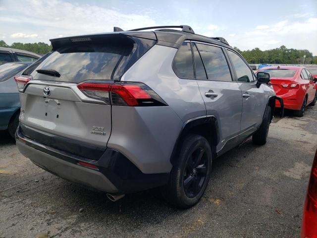 2T3EWRFV0KW037317 - 2019 TOYOTA RAV4 XSE SILVER photo 4