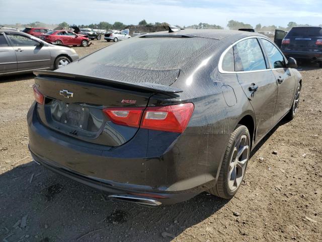 1G1ZG5ST7KF206240 - 2019 CHEVROLET MALIBU RS BLACK photo 4