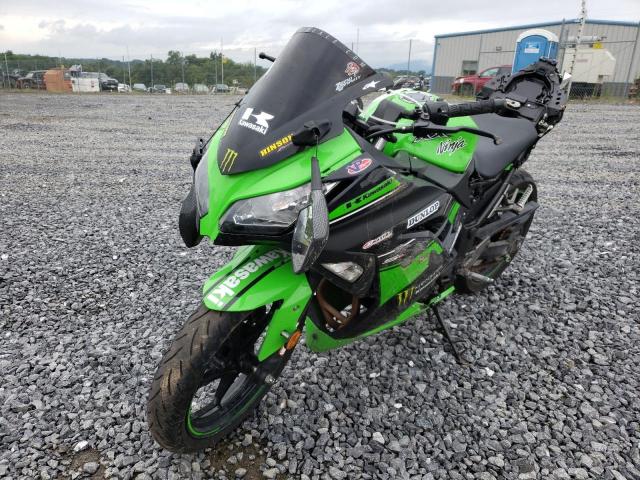 JKAEX8A14DDA08878 - 2013 KAWASAKI EX300 A GREEN photo 2