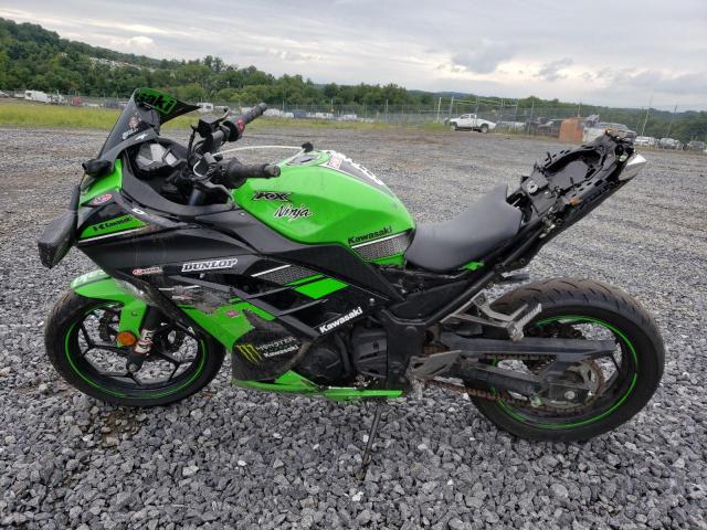 JKAEX8A14DDA08878 - 2013 KAWASAKI EX300 A GREEN photo 9