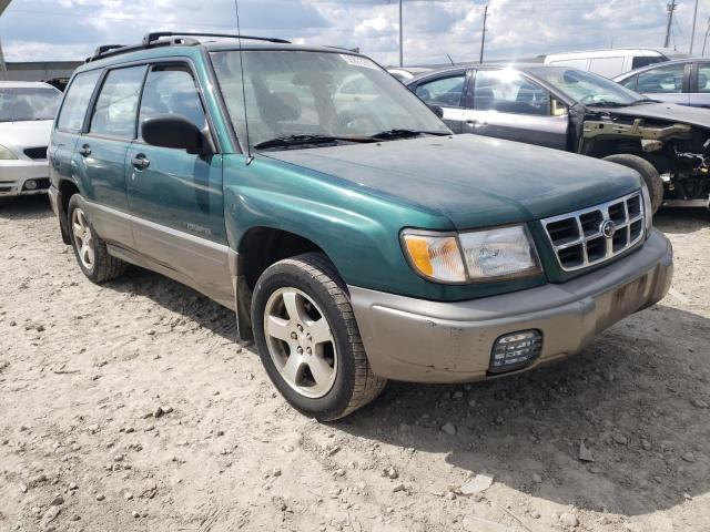 JF1SF6558WH782613 - 1998 SUBARU FORESTER S GREEN photo 1