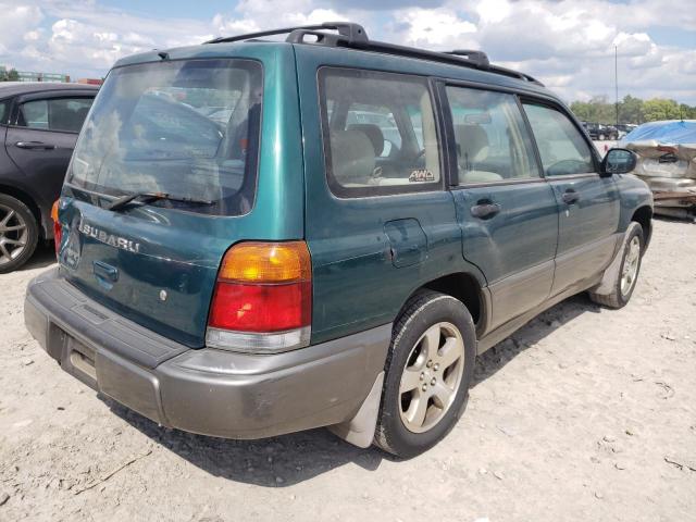 JF1SF6558WH782613 - 1998 SUBARU FORESTER S GREEN photo 4