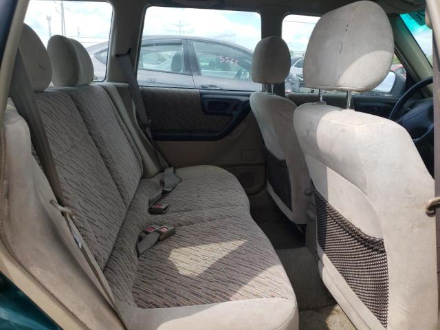 JF1SF6558WH782613 - 1998 SUBARU FORESTER S GREEN photo 6