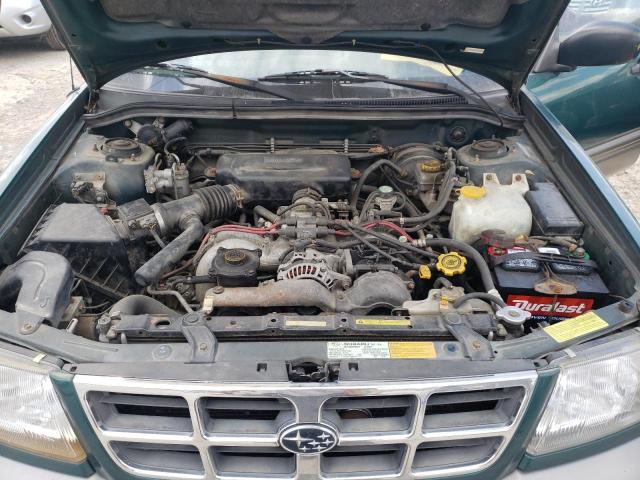 JF1SF6558WH782613 - 1998 SUBARU FORESTER S GREEN photo 7