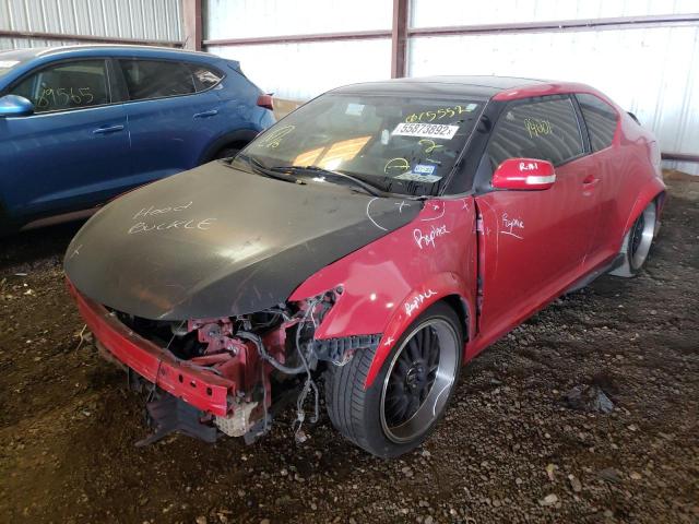 JTKJF5C75GJ015552 - 2016 TOYOTA SCION TC 红色 照片 2