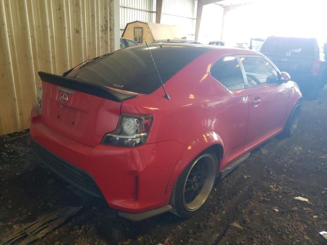 JTKJF5C75GJ015552 - 2016 TOYOTA SCION TC 红色 照片 4