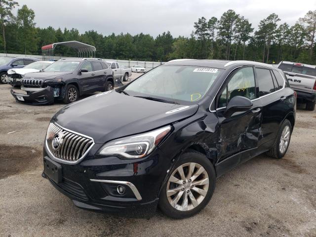 LRBFXBSA7HD013273 - 2017 BUICK ENVISION E BLACK photo 2