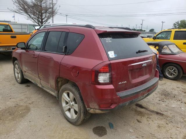 1C4NJDBB3GD617811 - 2016 JEEP COMPASS SP BURGUNDY photo 3