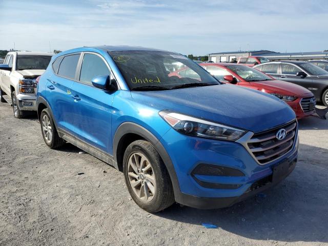 KM8J23A48JU784628 - 2018 HYUNDAI TUCSON SE BLUE photo 1