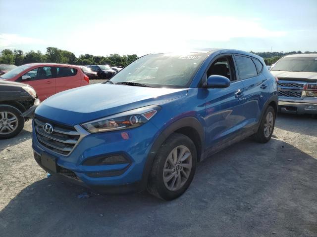 KM8J23A48JU784628 - 2018 HYUNDAI TUCSON SE BLUE photo 2