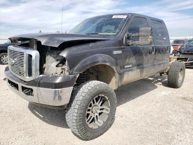 1FTWW31P96EA17994 - 2006 FORD F350 SRW S BLACK photo 2