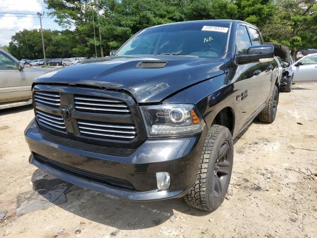 1C6RR7MTXGS202456 - 2016 RAM 1500 SPORT BLACK photo 2