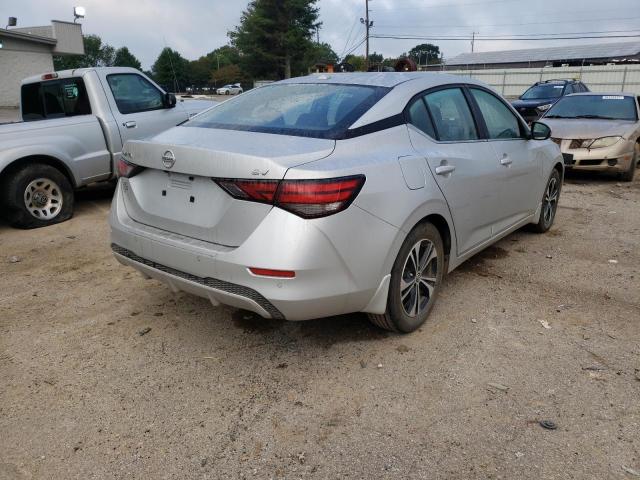 3N1AB8CVXMY313866 - 2021 NISSAN SENTRA SV GRAY photo 4