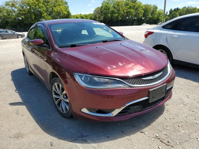 1C3CCCCG3GN122903 - 2016 CHRYSLER 200 C RED photo 1