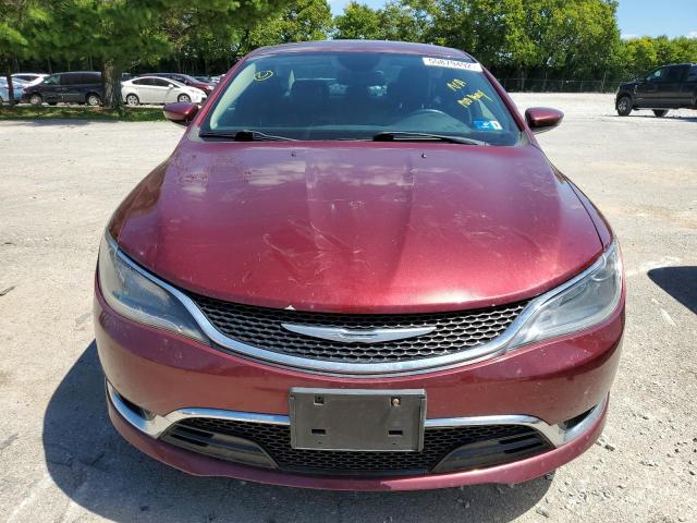 1C3CCCCG3GN122903 - 2016 CHRYSLER 200 C RED photo 9