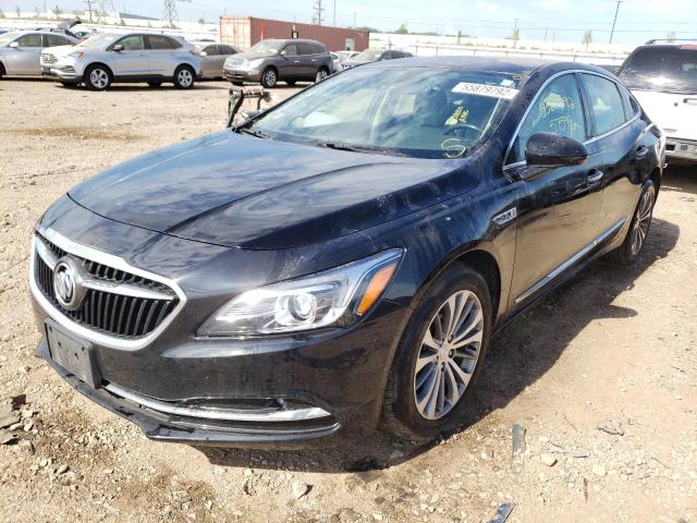 1G4ZP5SS8HU209341 - 2017 BUICK LACROSSE E BLACK photo 2