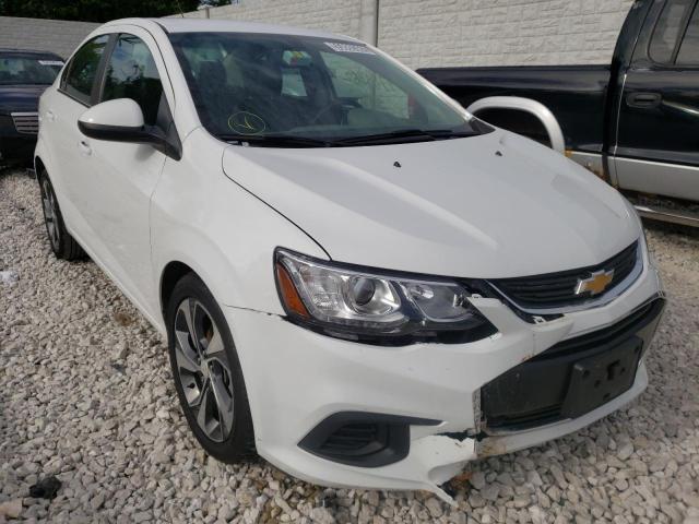 1G1JF5SB1L4112620 - 2020 CHEVROLET SONIC PREM WHITE photo 1