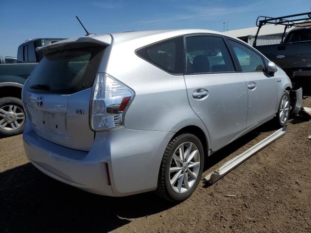 JTDZN3EU0D3265673 - 2013 TOYOTA PRIUS V SILVER photo 4