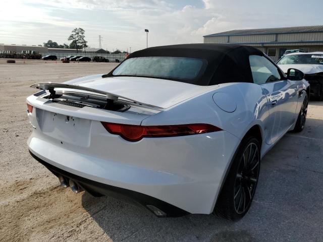 SAJWA6ETXH8K42564 - 2017 JAGUAR F-TYPE WHITE photo 4