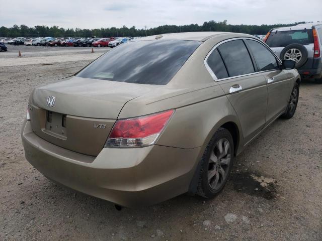 1HGCP368X8A006032 - 2008 HONDA ACCORD EXL SILVER photo 4