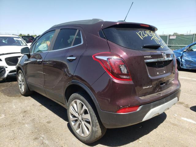 KL4CJASB2HB164746 - 2017 BUICK ENCORE PRE BURGUNDY photo 3