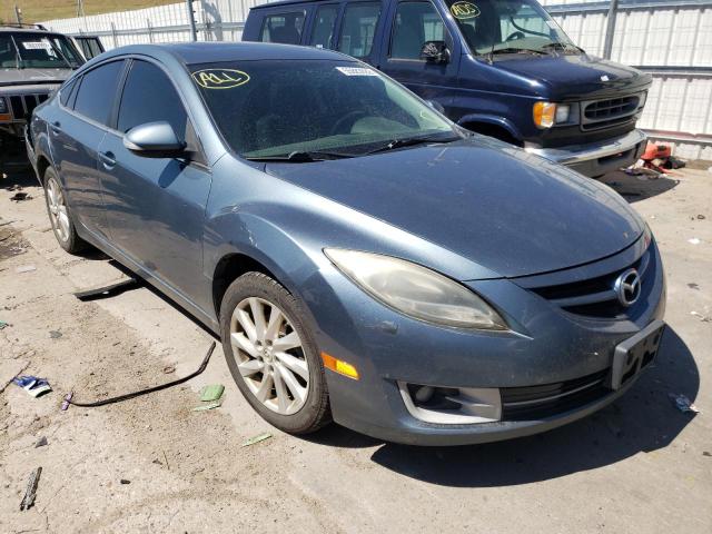 1YVHZ8EH8C5M09869 - 2012 MAZDA 6 I GRAY photo 1