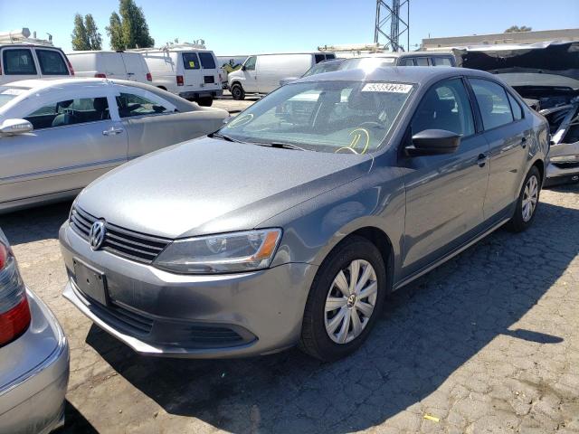 3VW2K7AJXEM238202 - 2014 VOLKSWAGEN JETTA BASE 灰色 照片 2