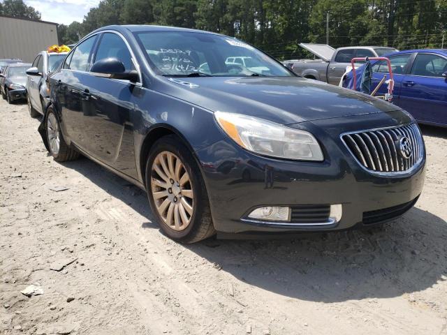 2G4GR5EK6C9151801 - 2012 BUICK REGAL CHARCOAL photo 1