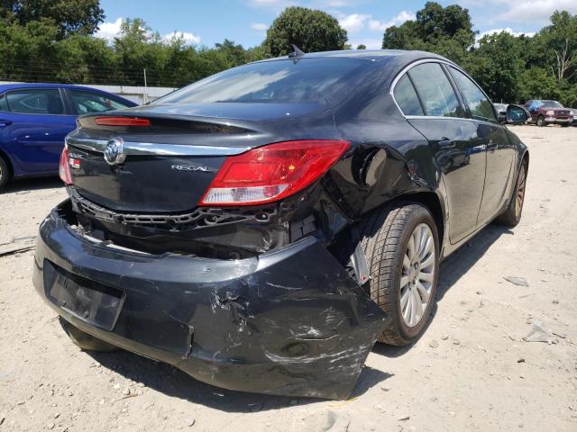 2G4GR5EK6C9151801 - 2012 BUICK REGAL CHARCOAL photo 4