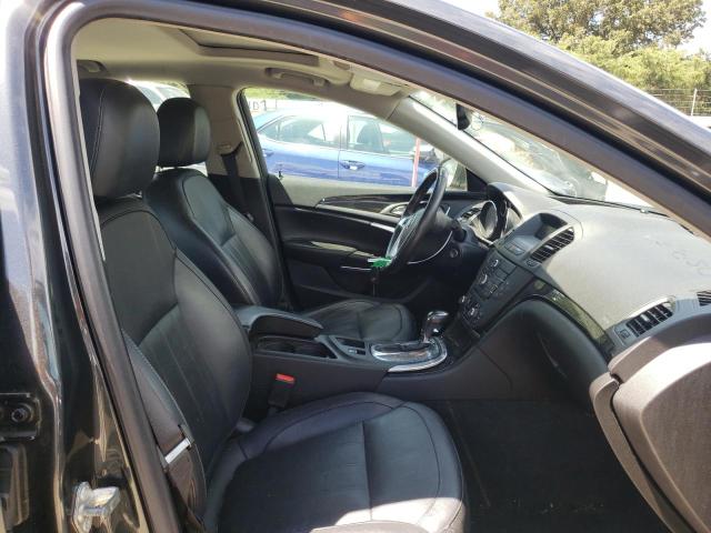 2G4GR5EK6C9151801 - 2012 BUICK REGAL CHARCOAL photo 5