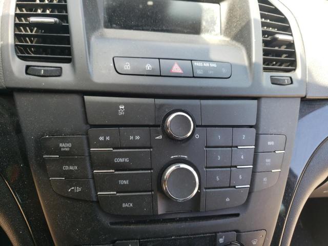 2G4GR5EK6C9151801 - 2012 BUICK REGAL CHARCOAL photo 9