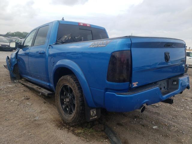 1C6RR7MT3JS220269 - 2018 RAM 1500 SPORT BLUE photo 3