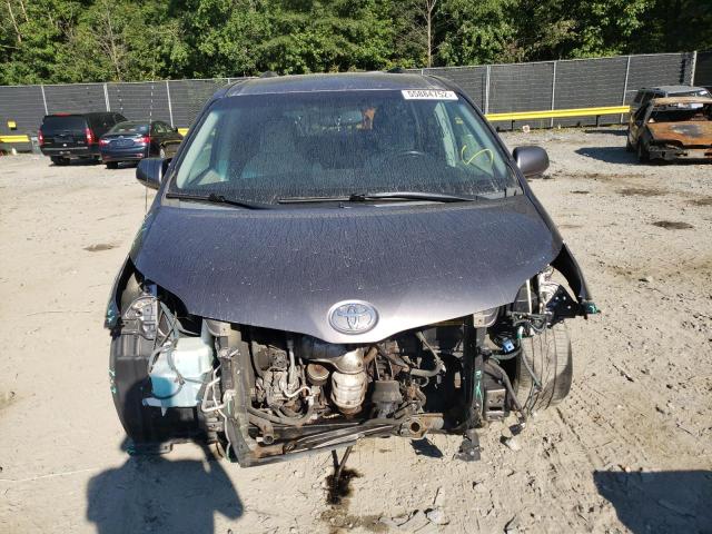 5TDKK3DC1BS012411 - 2011 TOYOTA SIENNA LE GRAY photo 9