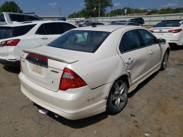 3FAHP0KC9CR243063 - 2012 FORD FUSION SPO WHITE photo 4