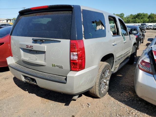 1GKFK13509R118144 - 2009 GMC YUKON HYBR BEIGE photo 4