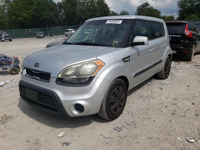 KNDJT2A55C7395998 - 2012 KIA SOUL SILVER photo 2