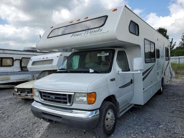 1FDXE45S45HA78450 - 2005 FOUR MOTORHOME WHITE photo 2