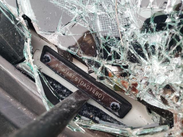 19UUA8F51DA014801 - 2013 ACURA TL TECH WHITE photo 10