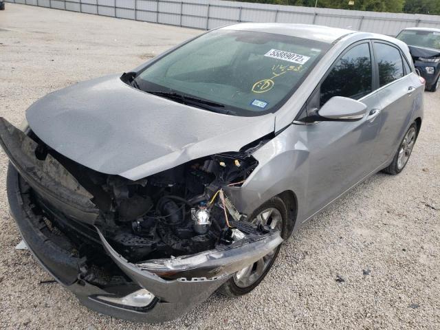 KMHD35LH0FU236202 - 2015 HYUNDAI ELANTRA GT GRAY photo 2