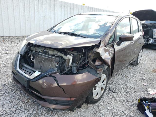 3N1CE2CP1HL353822 - 2017 NISSAN VERSA NOTE BROWN photo 2