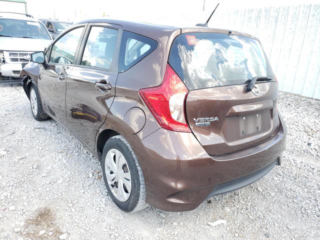 3N1CE2CP1HL353822 - 2017 NISSAN VERSA NOTE BROWN photo 3