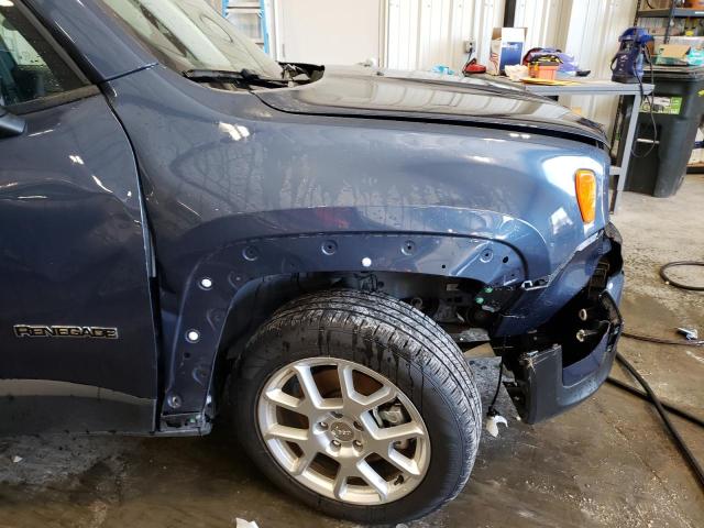 ZACNJDAB4MPN08737 - 2021 JEEP RENEGADE S Mavi foto 9