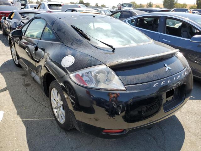 4A3AK34T56E006681 - 2006 MITSUBISHI ECLIPSE BLACK photo 3