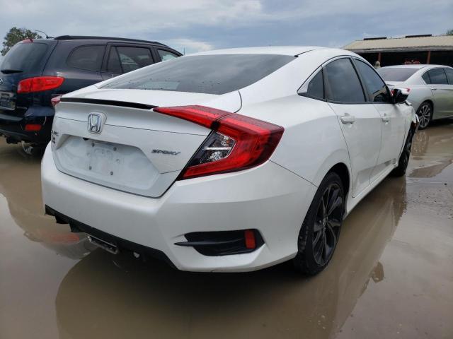 19XFC2F89KE031851 - 2019 HONDA CIVIC SPOR WHITE photo 4